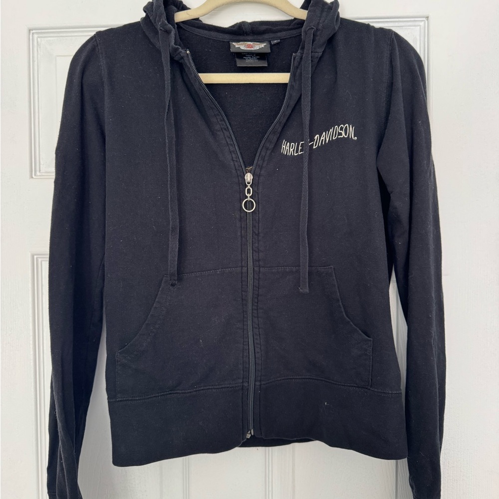 Harley-Davidson Black Casual Hoodie